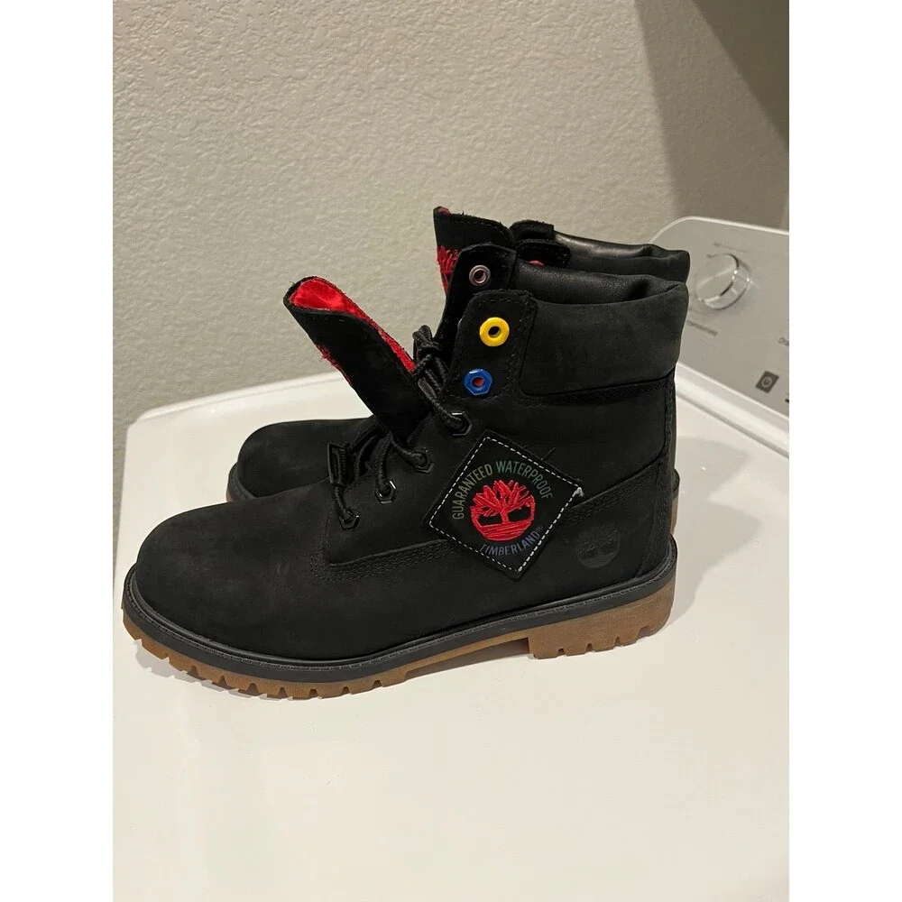 Timberland 6-Inch Premium Waterproof Boots – Men’s US 7 – Black Champion